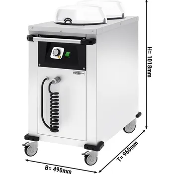 Talíř G.Gastro Ohřívač talířů - pro max. 100 talířů