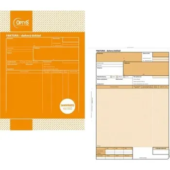 Tiskopis Faktura A4 DPH NCR 100 listů 1071