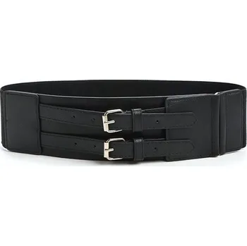 Módní doplněk Dámský pružný strečový elastický pásek Sibylle Černý Lifestyle 97k-cube