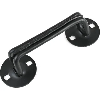 Madlo kované pevné černé