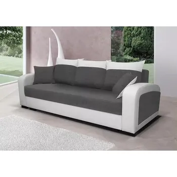 Pohovka Pohovka Zara II - šedá/EKO bílá - doprava zdarma - SLEVA 3% s kodem radost25