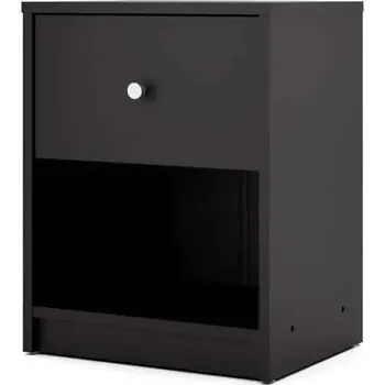 Noční stolek Noční stolek Myra 331 černý - SLEVA 3% s kodem radost25