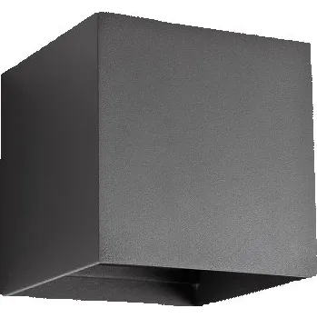 Venkovní osvětlení Redo 90176 Vary, antracitové venkovní svítidlo s nastavitelným úhlem svícení LED 2x6W 4000K, 10x10cm