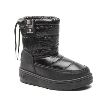 Dívčí sněhule Sněhule Big Star Shoes KK374220 Černá 31