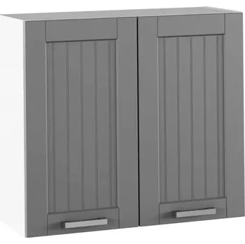 Kuchyňská linka Horní skříňka JULIA TYP 11 – tmavě šedá/bílá - SLEVA 3% s kodem radost25