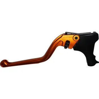 Spojková páčka ACCOSSATO fixed CNC-worked aluminium, orange ESB008O