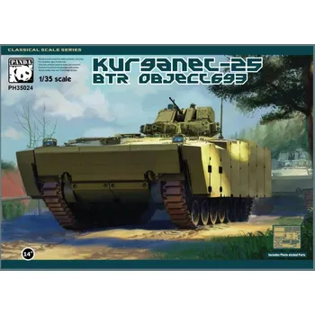 Plastikový model Panda 1/35 BTR Kurganets-25, Object 693