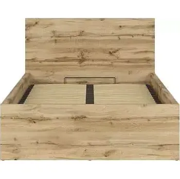 Postel Postel TETRIX s roštem LOZ/140/B, dub wotan - doprava zdarma - SLEVA 3% s kodem radost25