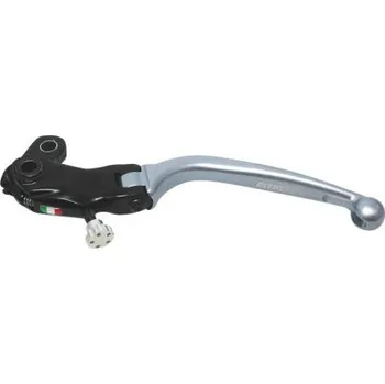 Folding lever ACCOSSATO aluminium, master cylinder stříbrná LV016S-24-NRST