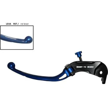 Páčka spojky ACCOSSATO aluminium, master cylinder modrá LV033B-PRS-L-RST