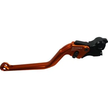 Spojková páčka ACCOSSATO fixed CNC-worked aluminium, orange ESA090O