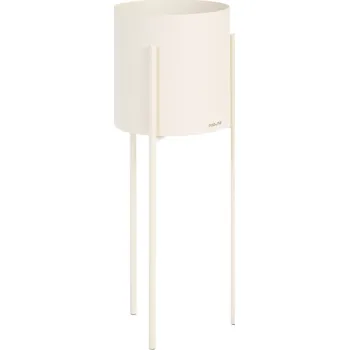 Květináč noo.ma Béžový kovový květináč Maki Ø 20 cm