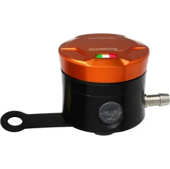 Nádobka na brzdovou kapalinu ACCOSSATO CNC-worked straight bracket included oranžová FU010N-O