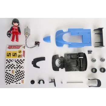 auto na autodráhu KIT Superkart, sv. modrá