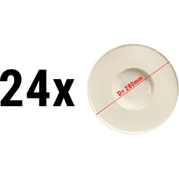 Talíř G.Gastro (24 Kusů) CHEF TASTE OF - Těstovinový talíř - Ø 28 cm