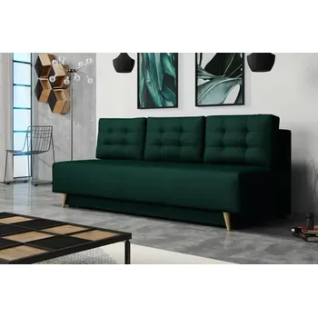 Pohovka Pohovka Sebastian Velluto tmavě zelená - doprava zdarma - SLEVA 3% s kodem radost25