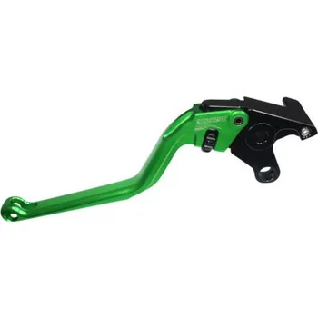 Spojková páčka ACCOSSATO fixed CNC-worked aluminium, green ESS031G