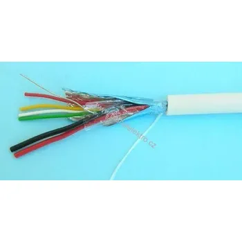 elektrický kabel VEZ 2x0,5+6x0,22