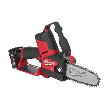 MILWAUKEE M12 FHS-602 aku řetězová pila 12V/2*6Ah, bezuhlíkový motor, lišta 15cm, řez 14cm, krabice