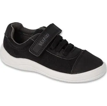 Dětská sálová obuv dětské černé plátěnky Befado 451Y005 velikost 36