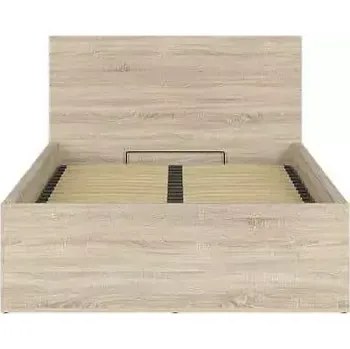 Postel Postel TETRIX s roštem LOZ/120/B, dub sonoma - doprava zdarma - SLEVA 3% s kodem radost25