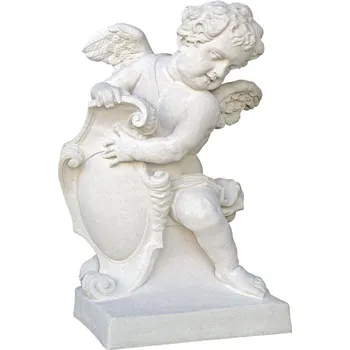 Zahradní dekorace ZahradniDekorace sochy na zahradu - Anděl baroko - pravý, výška 105 cm, 220 kg