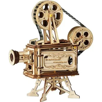 3D puzzle RoboTime Dřevěné 3D puzzle Vitascope filmový projektor 183 dílků