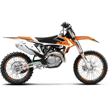 Moto sedlo BLACKBIRD KIT OBTISKY + POTAH SEDADLA KTM SX/SX-F '19-'22, EXC/EXC-F '20-'23 DREAM 4 BARVY ORANŽOVÁ ČERNÁ