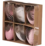 Vajíčka plastová v krabičce (6ks) VEL7002 PINK - SLEVA 3% s kodem radost25