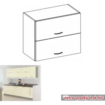Kuchyňská linka Kuchyňská skříňka PRADO 80 GU-72 - SLEVA 3% s kodem radost25