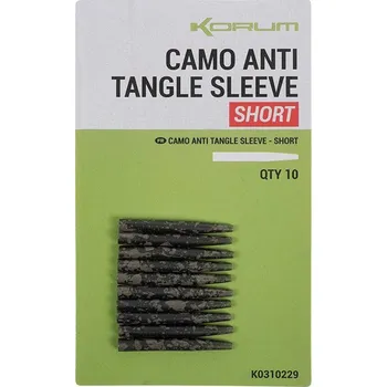 10ks - Gumový Převlek Korum Camo Anti Tangle Sleeves Short