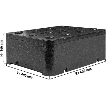 Nádobí G.Gastro Thermobox / Polybox - pro GN 1/1 - 600 x 400 x 166 mm