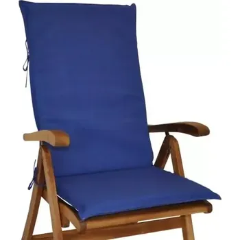 Podsedák Axin Trading Polstr UNI křeslo vysoké - modrý melír