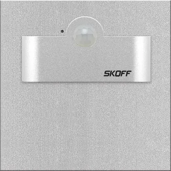 Nástěnné svítidlo LED svítidlo orientační SKOFF Tango Short 120 Senzor Light 10 V DC 1,0 W IP20 LED modrá 120o AL