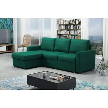 Sedací souprava Sedací souprava Tomáš tmavě zelená - doprava zdarma - SLEVA 3% s kodem radost25