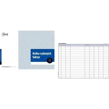 Tiskopis Kniha vydaných faktur 32 listů 1010