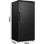 G.Gastro Skladovací mrazák ECO - 510L - s 1 dveřmi