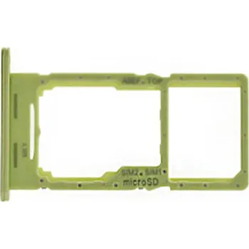 Náhradní díl pro mobilní telefon Samsung Galaxy A25 (A256B) SIM tray žlutý, držák, šuplík