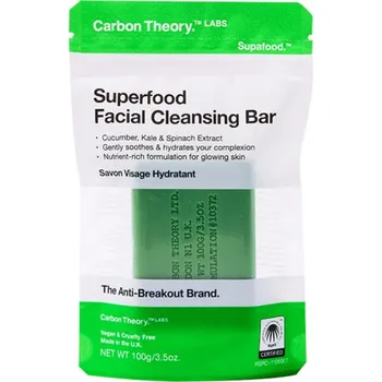 Mýdlo Carbon Theory CT Superfood Cleansing Bar čistící mýdlo 100 g