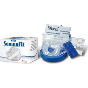 Pomůcka proti chrápání a spánkové apnoe Oscimed SA Pomůcka proti chrápání a spánkové apnoe, Somnofit, transparentní