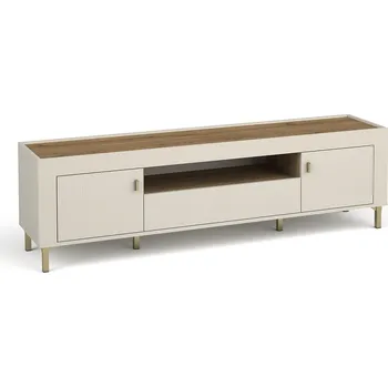Televizní stolek Nábytek PEGAS s.r.o. Televizní komoda MOSSA MO8, Kašmír/Dub Whisky
