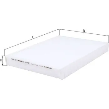 Kabinový filtr Filtr, vzduch v interiéru MAHLE LA 437