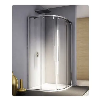 Sanswiss Kout Ronal PLSR550905007 s dvoudílnými posuvnými dveřmi 900x2000 aluchrom A7 R550