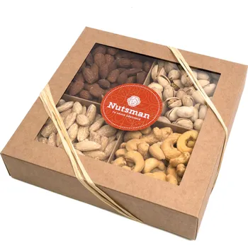 NUTSMAN Dárková kazeta ořechy solené 600 g