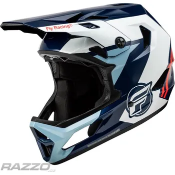 Sportovní chránič Dětská bmx helma FLY Rayce Helmet Youth Red White Blue 2025 KL