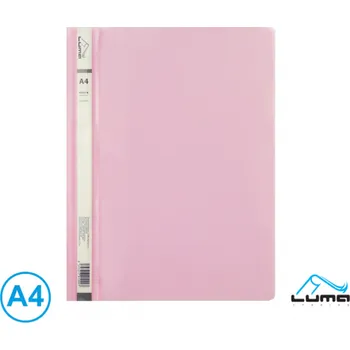 Kancelář Rychlovazač A4 plastový LUMA - pastelová fialová