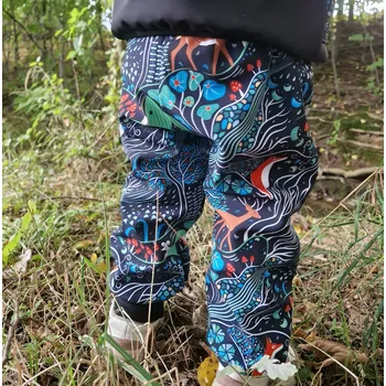 Chlapecké kalhoty Yháček Softshellové kalhoty Yháček, letní, Kouzelný les Velikost: 98