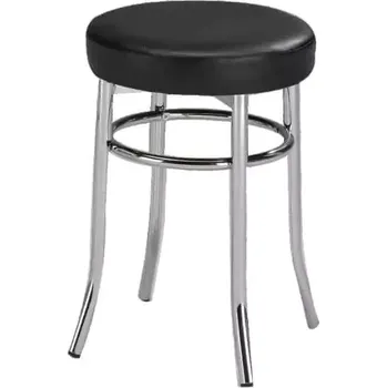 Stolička Taburet IRENA - černý - SLEVA 3% s kodem radost25