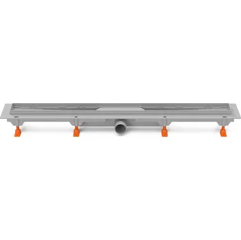 Podlahový linear. žlab 750 mm, boční D40, bez mřížky