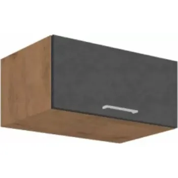 Kuchyňská linka Horní skříňka VEGA 80 Nagu-36 1F - dub lancelot / šedá matná - SLEVA 3% s kodem radost25